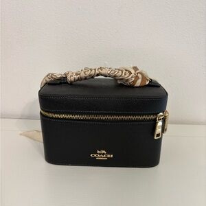 Coach Black Cosmetic Case